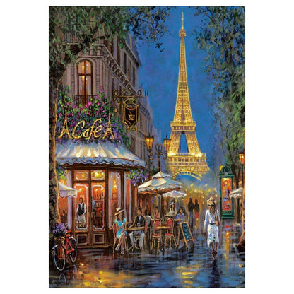 Night at the Eiffel Cafe puzzle 500pcs Nerdscape