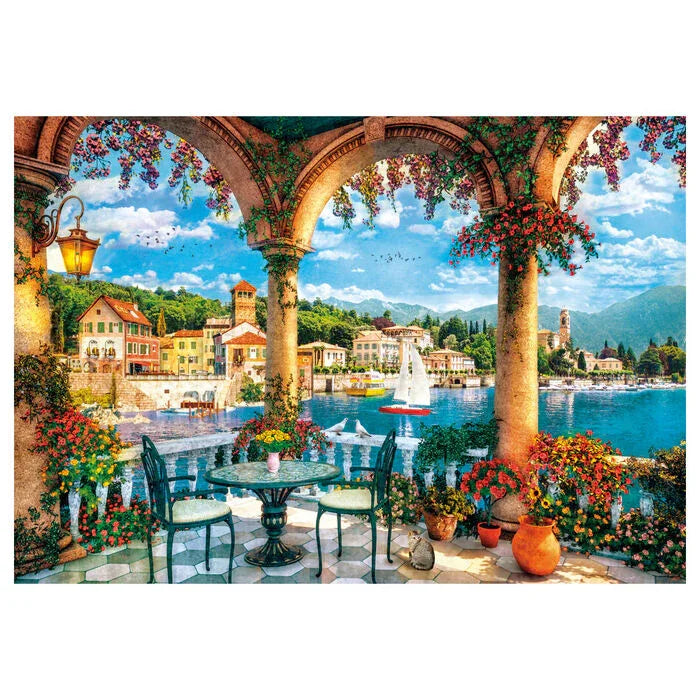 Balcony View of Lake puzzle 1000pcs Nerdscape
