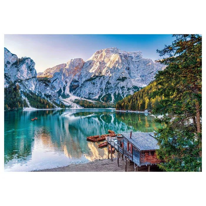 Emerald Lake Braies puzzle 1000pcs Nerdscape