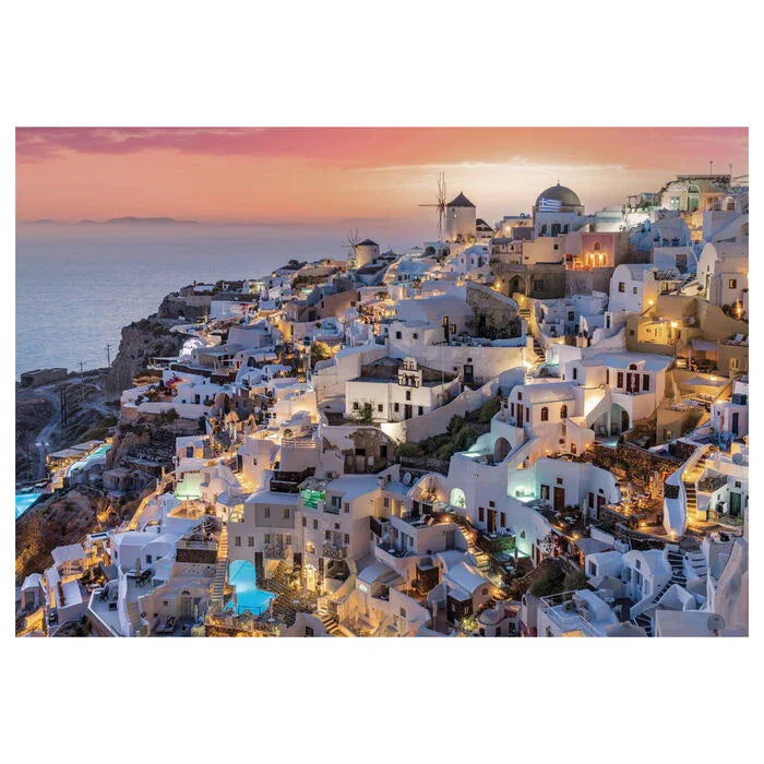 Shades of Santorini puzzle 1000pcs Nerdscape