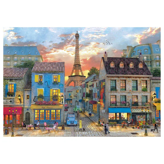 Streets of Paris puzzle 1000pcs Nerdscape