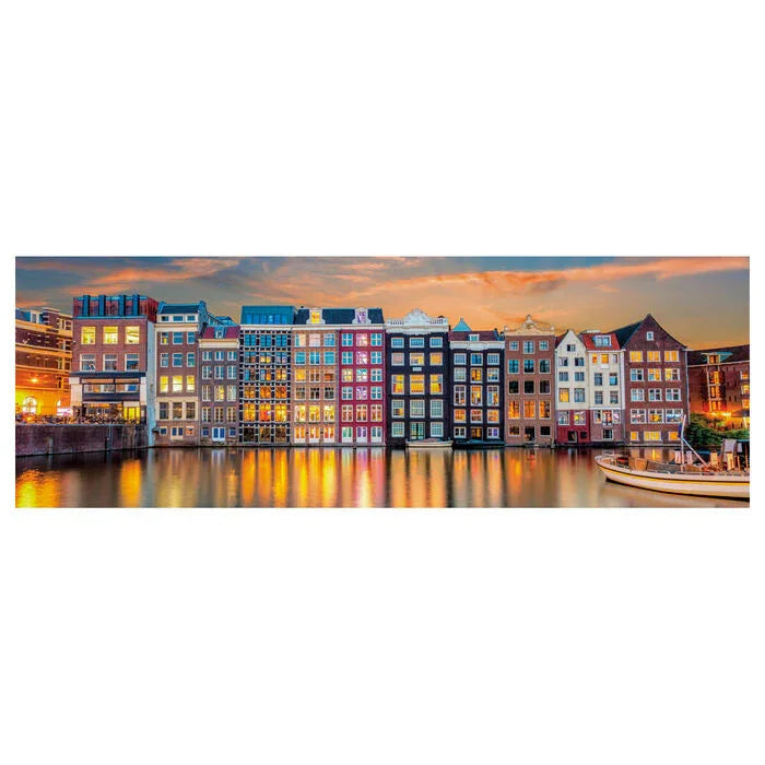 Bright Amsterdam puzzle 1000pcs Nerdscape