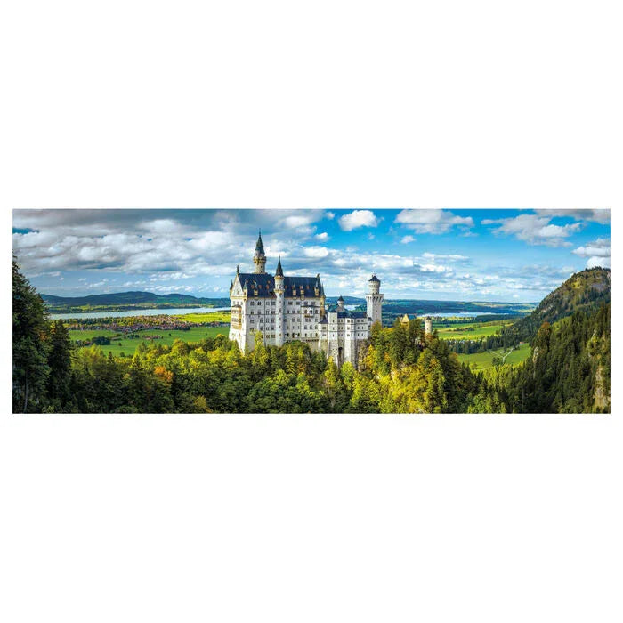 The Neuschwanstein Castle Panorama puzzle 1000pcs Nerdscape