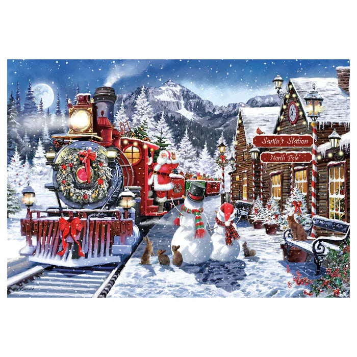Train Station puzzle 500pcs Nerdscape