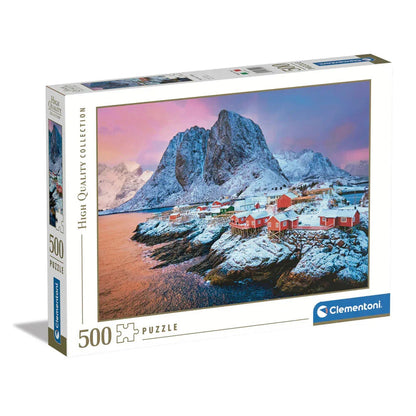 Hamnoy Village puzzle 500pcs Nerdscape