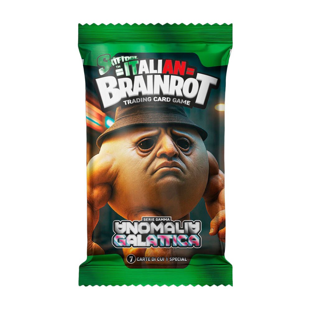 Italian Brainrot Series 3 Galactic Anomaly Album + Pack of 7 collectible cards - Nerdscape