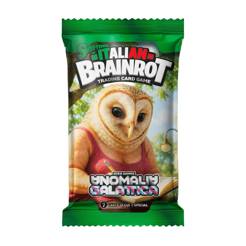 Italian Brainrot Series 3 Galactic Anomaly Album + Pack of 7 collectible cards - Nerdscape