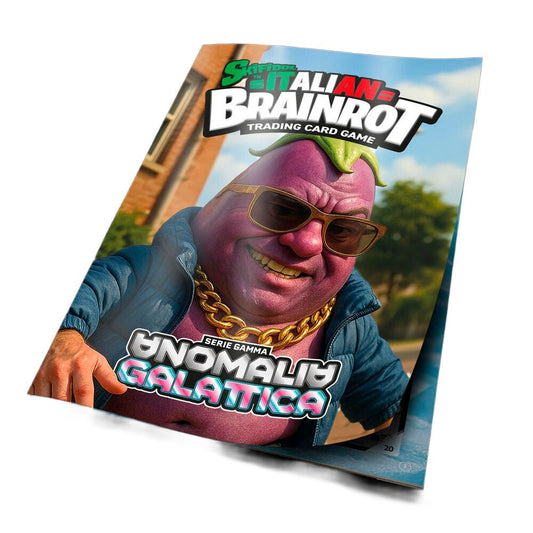 Italian Brainrot Series 3 Galactic Anomaly Album + Pack of 7 collectible cards - Nerdscape