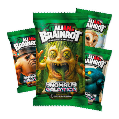 Italian Skifidol Italian Brainrot Series 3 Galactic Anomaly assorted Envelope 7 Collectable cards - Nerdscape