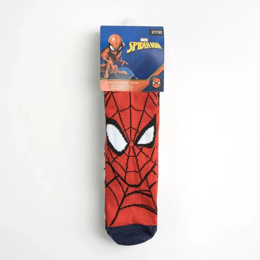 Marvel Spiderman Pack 3 Socks - Nerdscape Nerdscape