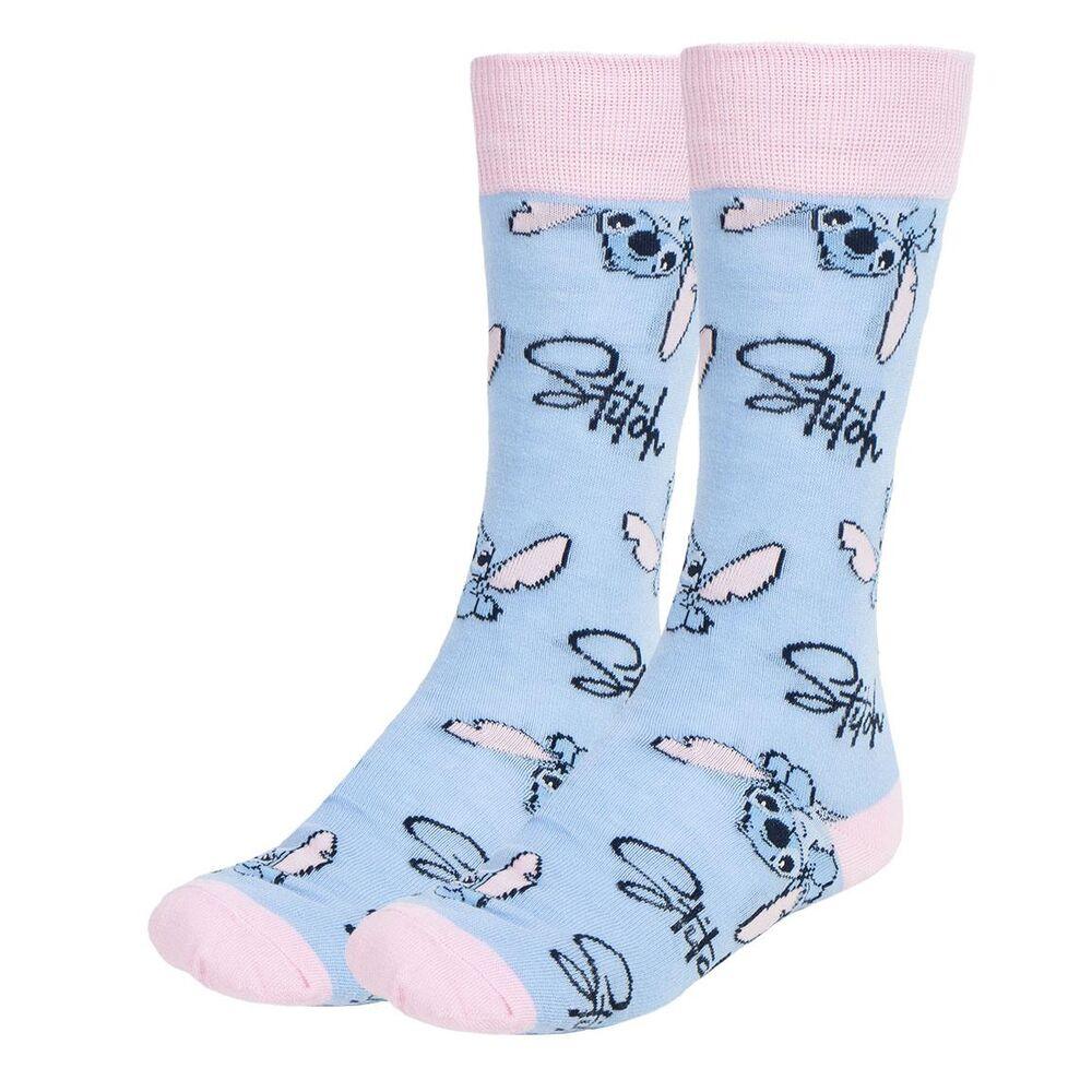 Disney Stitch pack 3 adult socks Nerdscape
