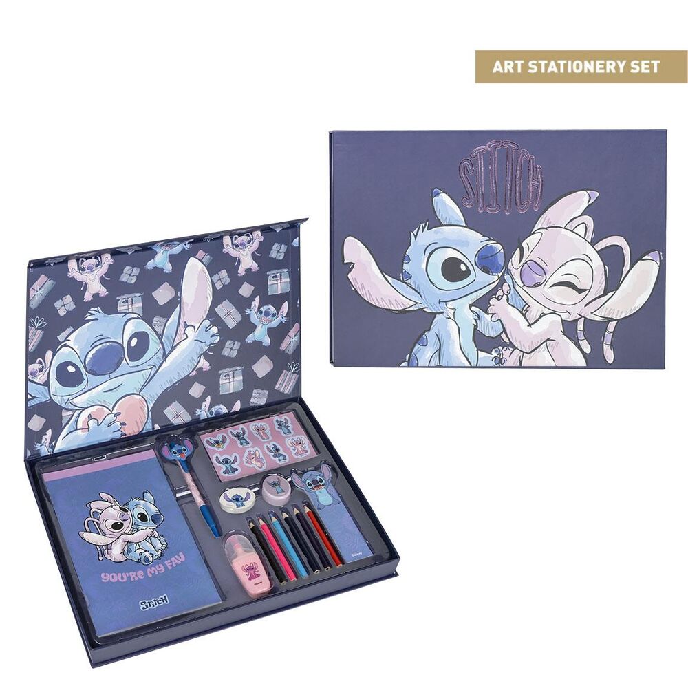 Disney Stitch stationery set Nerdscape