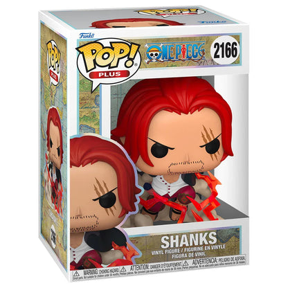 Funko Pop! One Piece Shanks - Figura da Collezione Vinyl Nerdscape