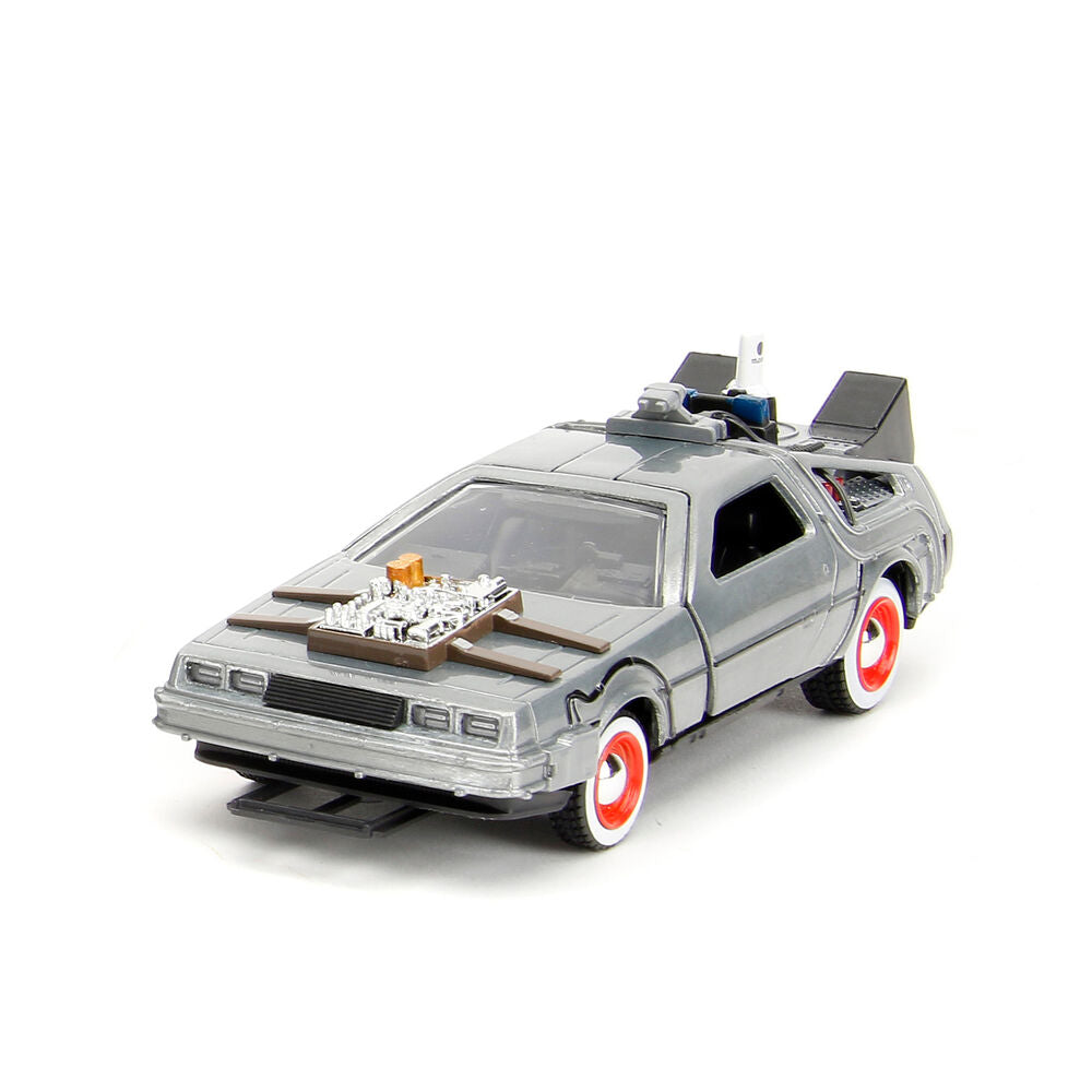Back to the Future 40th Anniversary Time Machine pack 3 Dlorean Nerdscape
