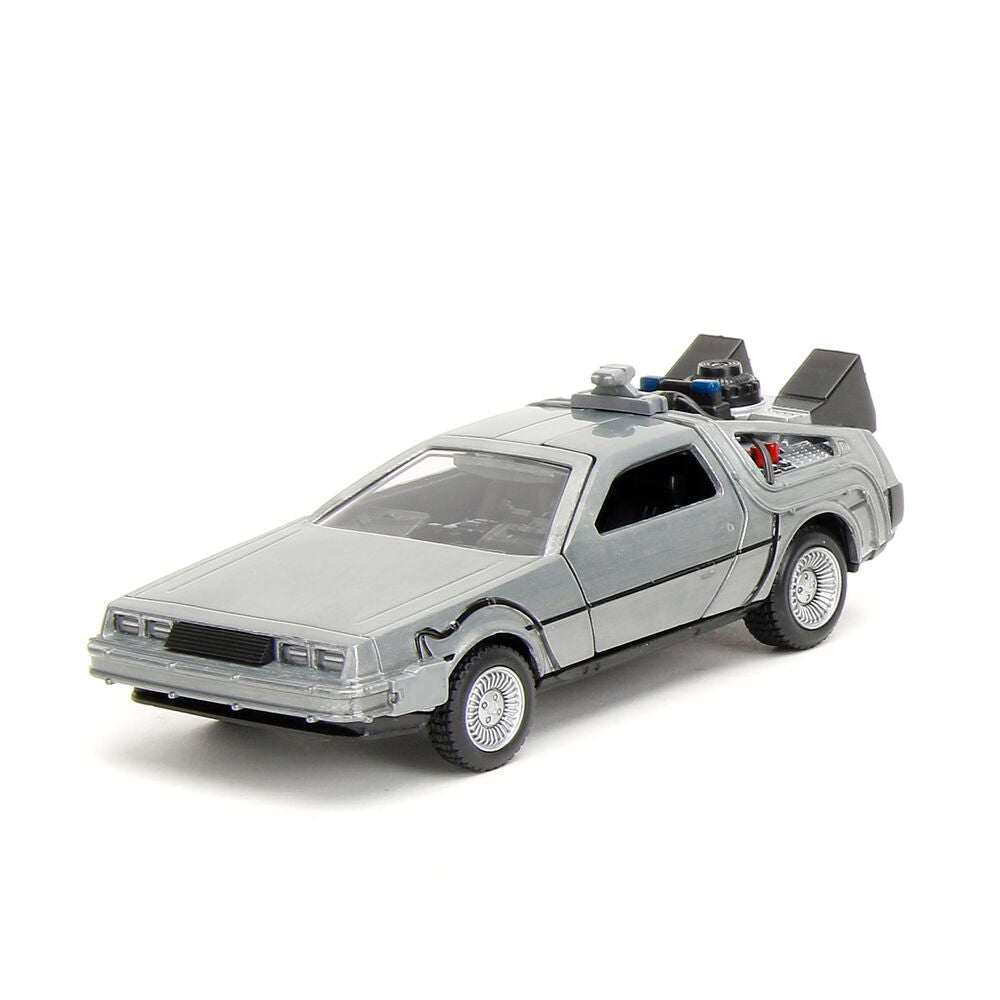 Back to the Future 40th Anniversary Time Machine pack 3 Dlorean Nerdscape