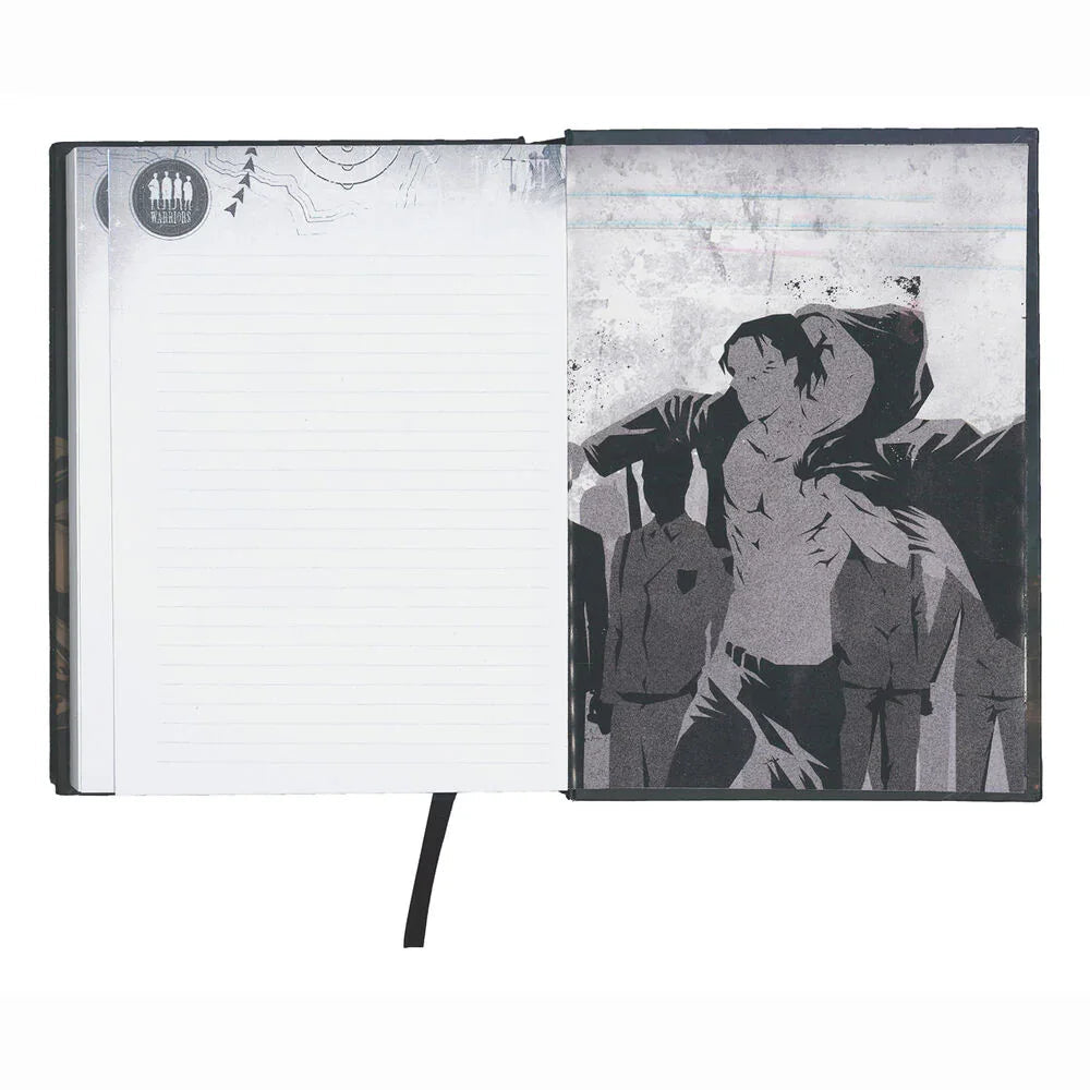 Attack on Titans Strugglen Notebook with light Nerdscape