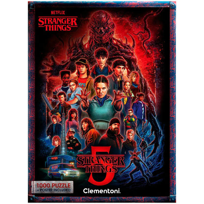 Stranger Things 5 puzzle 1000pcs Nerdscape