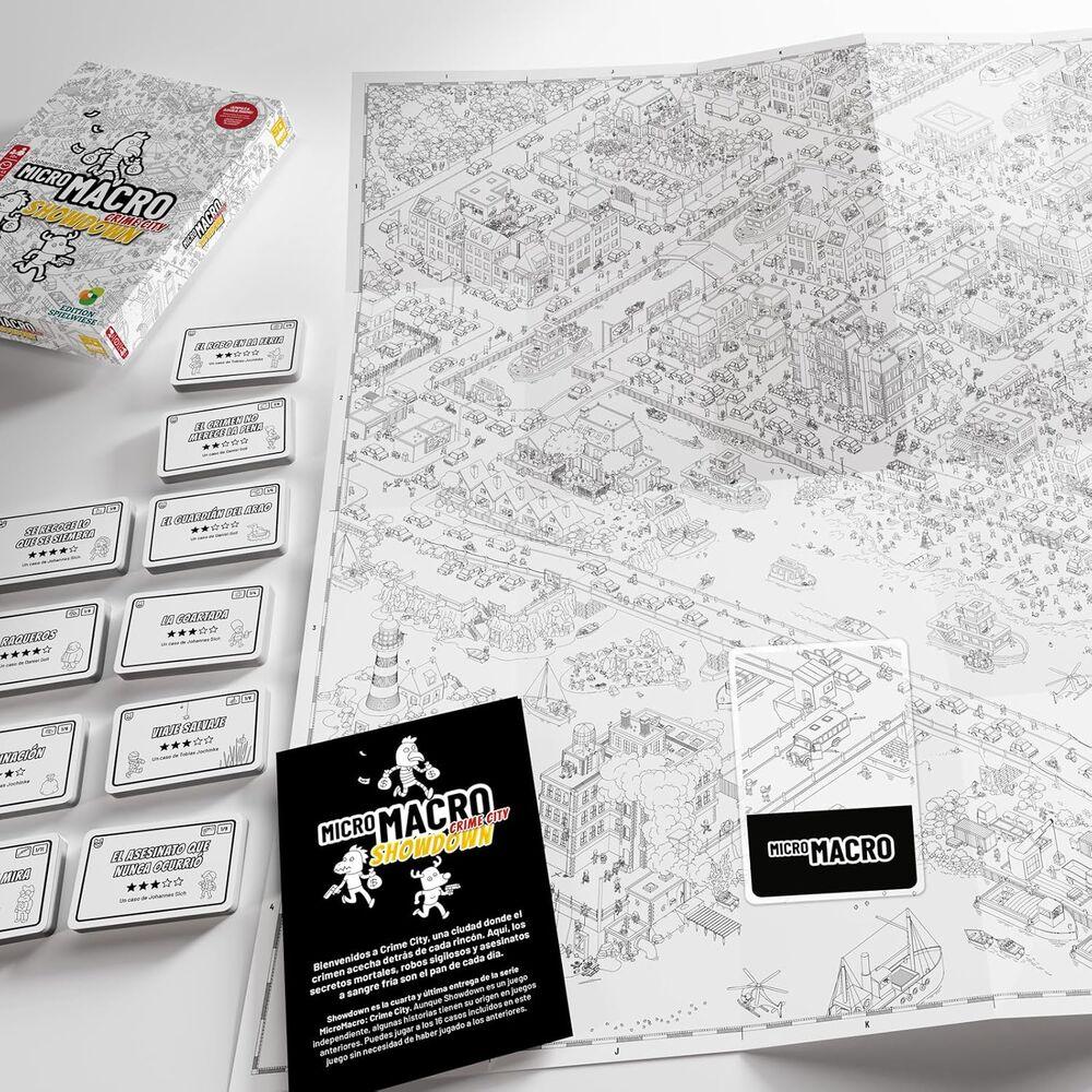 Spanish Micro Macro Showdown game Nerdscape
