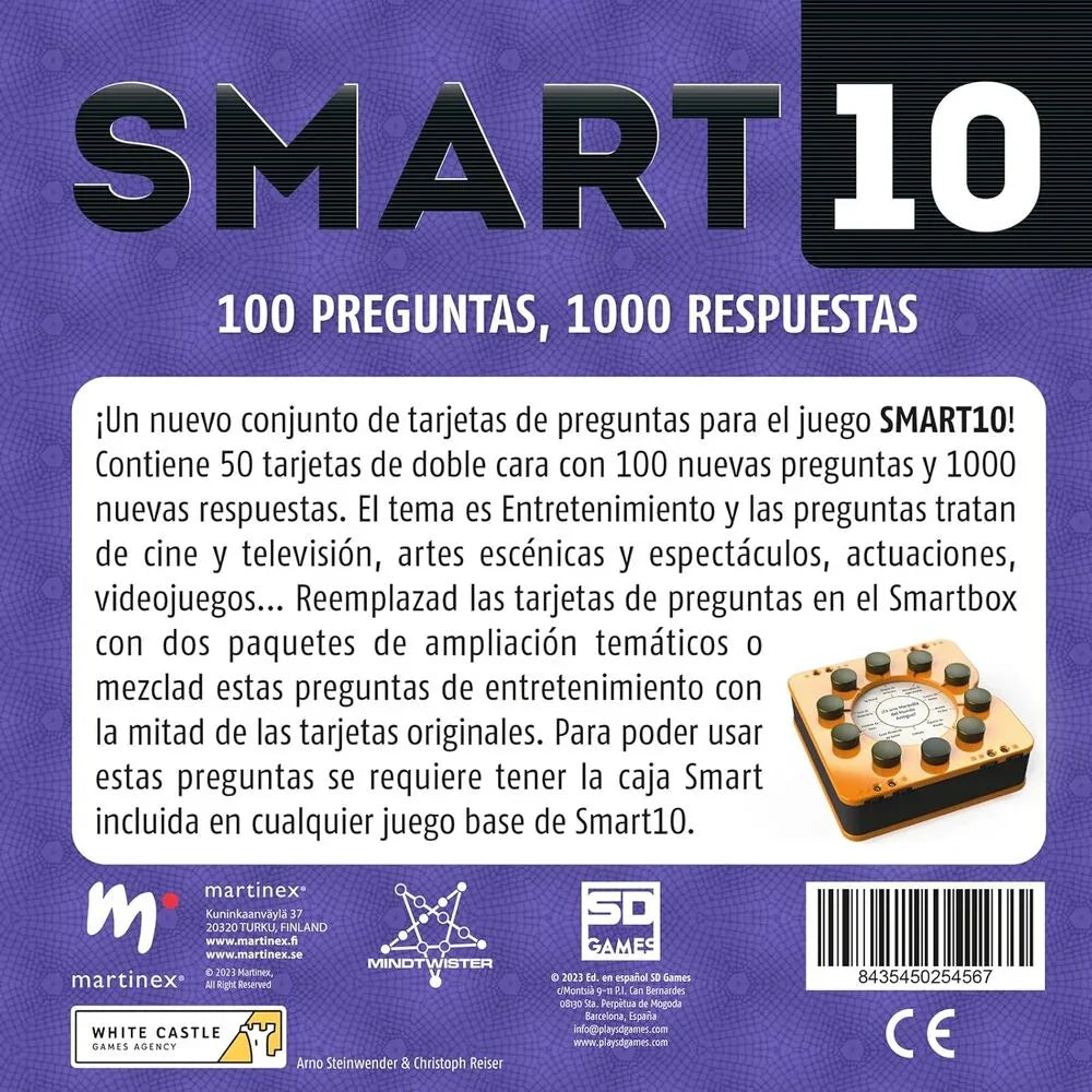 Spanish Smart 10 Game Expansion Entertainment Nerdscape