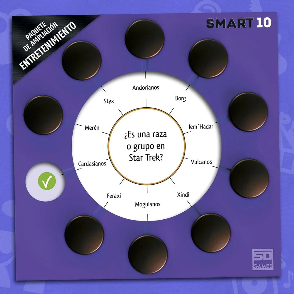 Spanish Smart 10 Game Expansion Entertainment Nerdscape