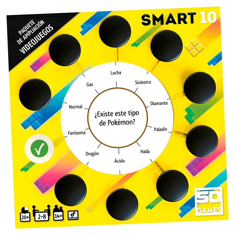 Spanish Smart 10 Game Expansion Videogames Nerdscape