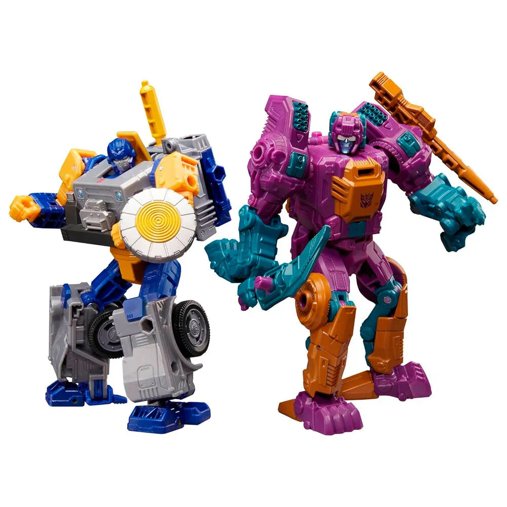 Transformers Fisitron e Carnivac Age of The Primes - Figura da Collezione - Nerdscape Nerdscape