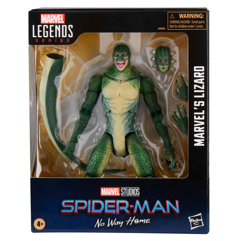 Marvel Legends Lizard Marvel's Spider-Man No Way Home - Figura da Collezione Nerdscape