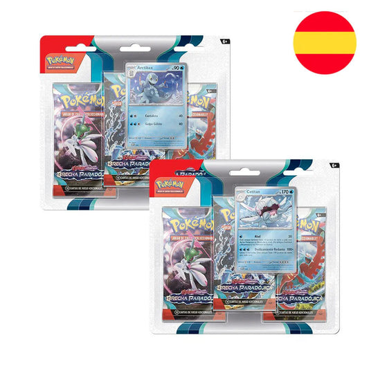 Pokémon Paradox Rift Bustina Sorpresa 3 Booster Packs Spanish - Nerdscape Nerdscape