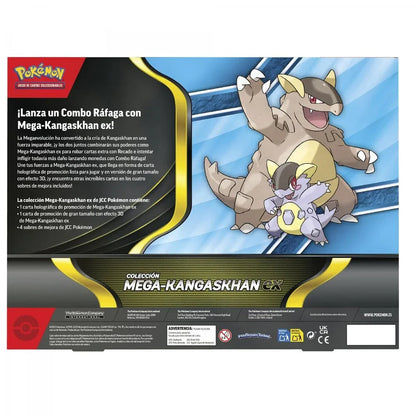 Spanish Pokemon Mega-Kangaskhan Ex Collectible card game blister Nerdscape