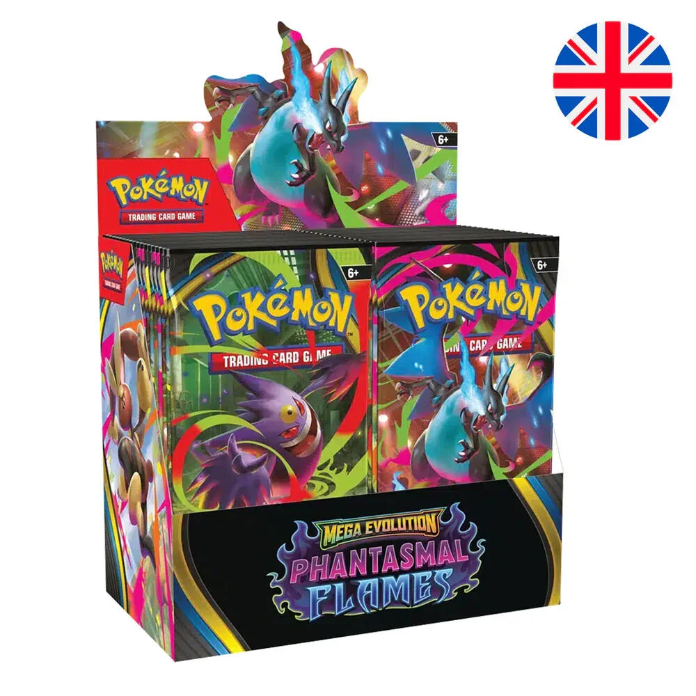English Pokemon Phantasmal Flames Boosters Collectible card game Nerdscape