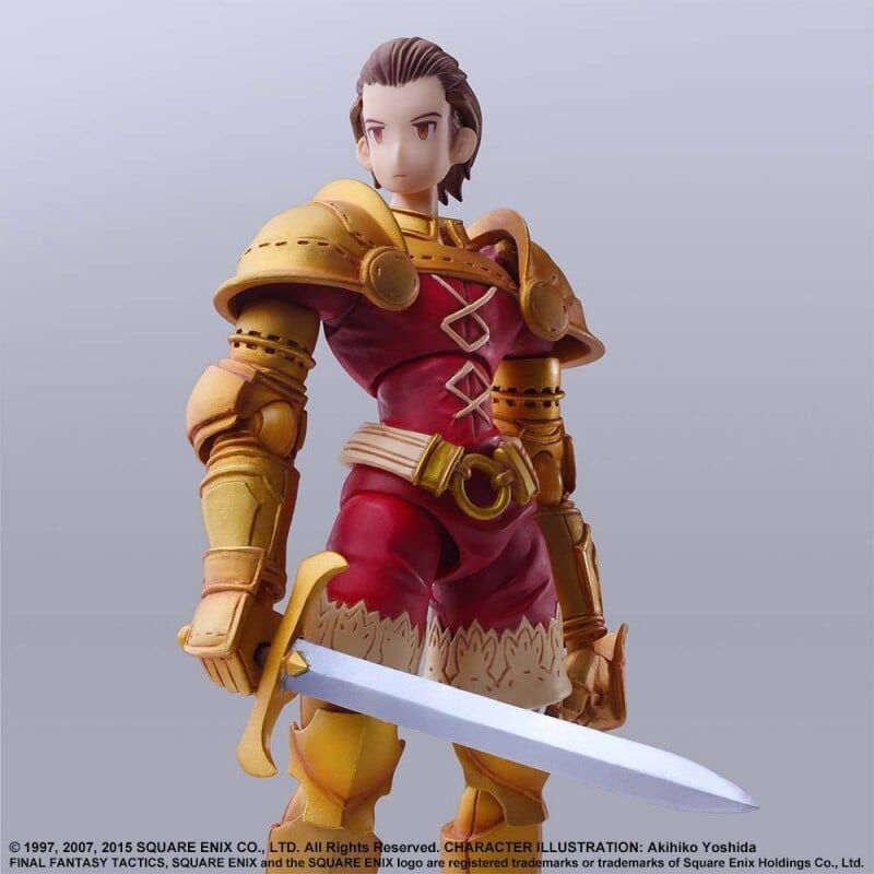 Figurine Delita Heiral de Final Fantasy Tactics Bring Arts, 14 cm
