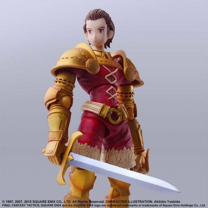 Figurine Delita Heiral de Final Fantasy Tactics Bring Arts, 14 cm