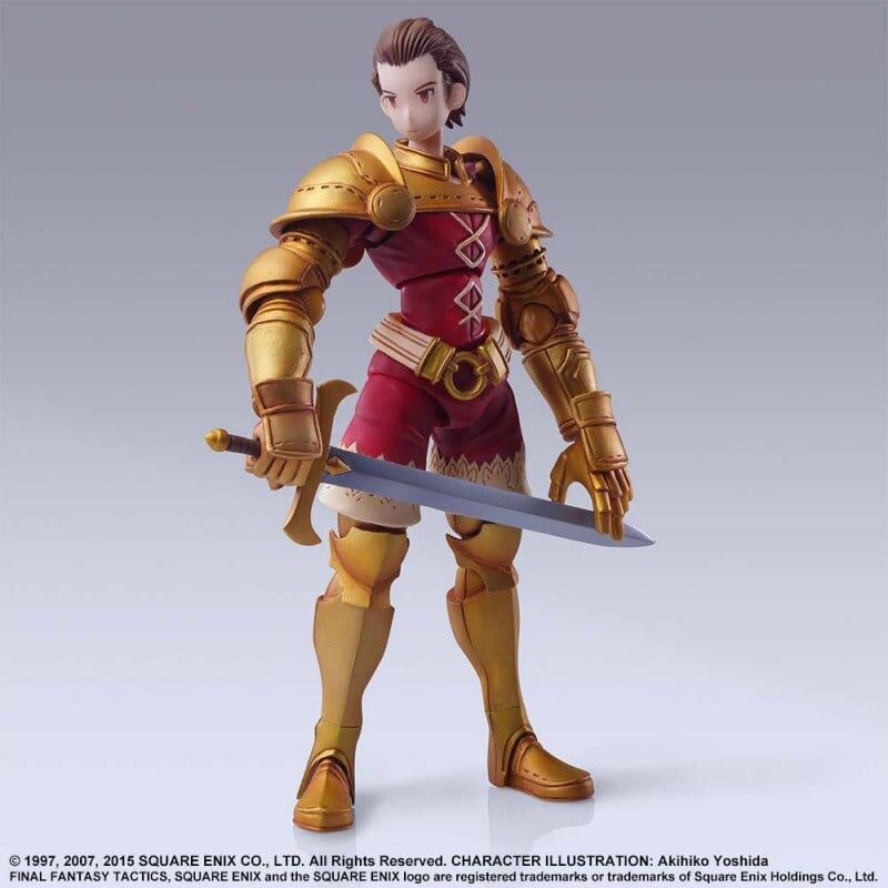 Figurine Delita Heiral de Final Fantasy Tactics Bring Arts, 14 cm