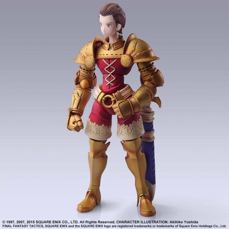 Figurine Delita Heiral de Final Fantasy Tactics Bring Arts, 14 cm
