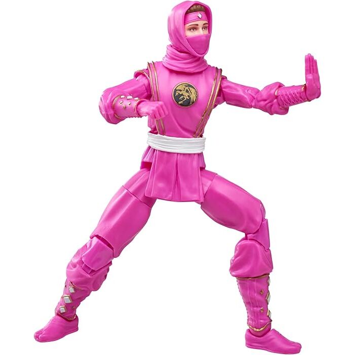 Power Rangers Lightning Collection Mighty Morphin Ninja Pink Ranger figure 15cm Nerdscape