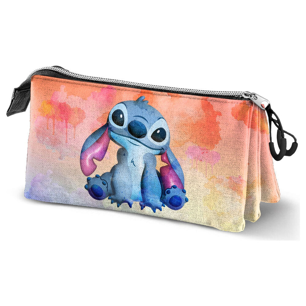 Disney Stitch triple pencil case Nerdscape