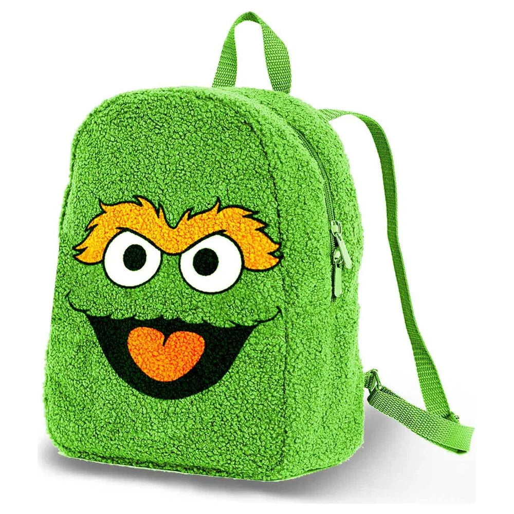 Sesame Street Oscar plush backpack 25cm Nerdscape