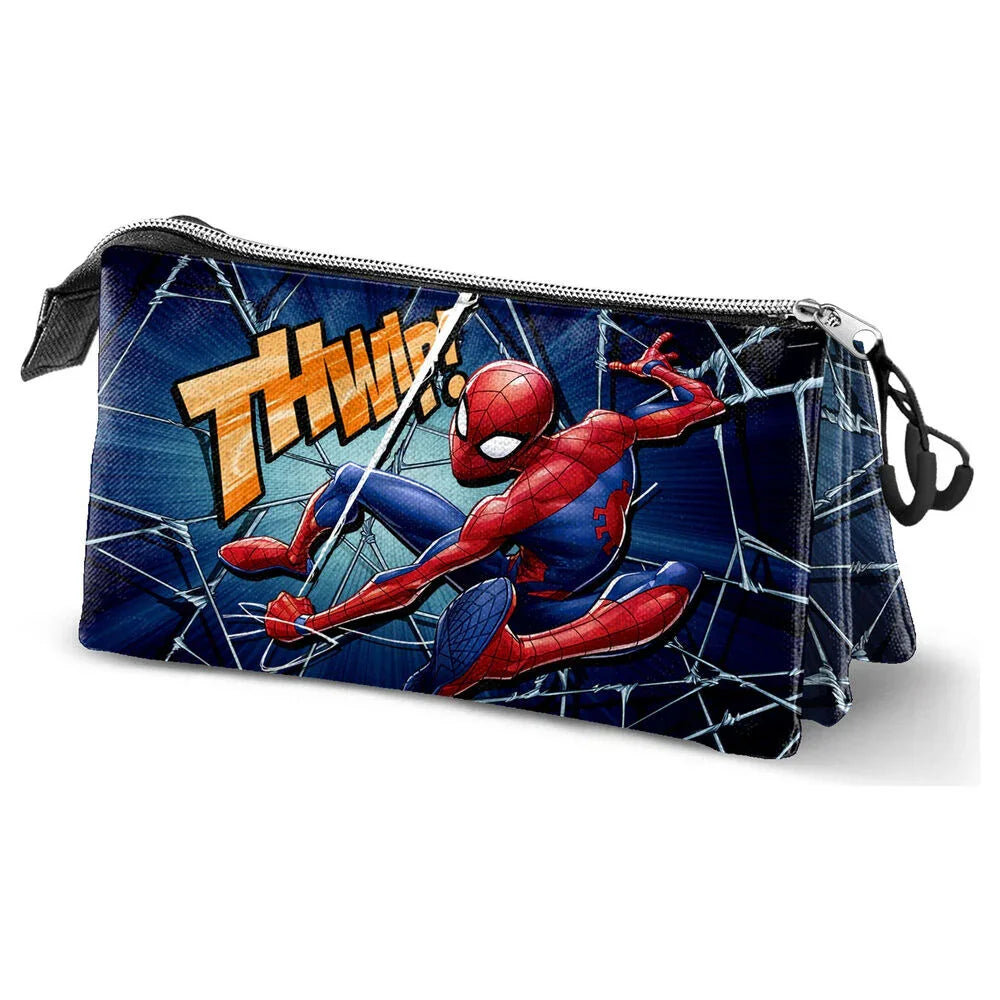Marvel Spiderman Skills triple pencil case Nerdscape