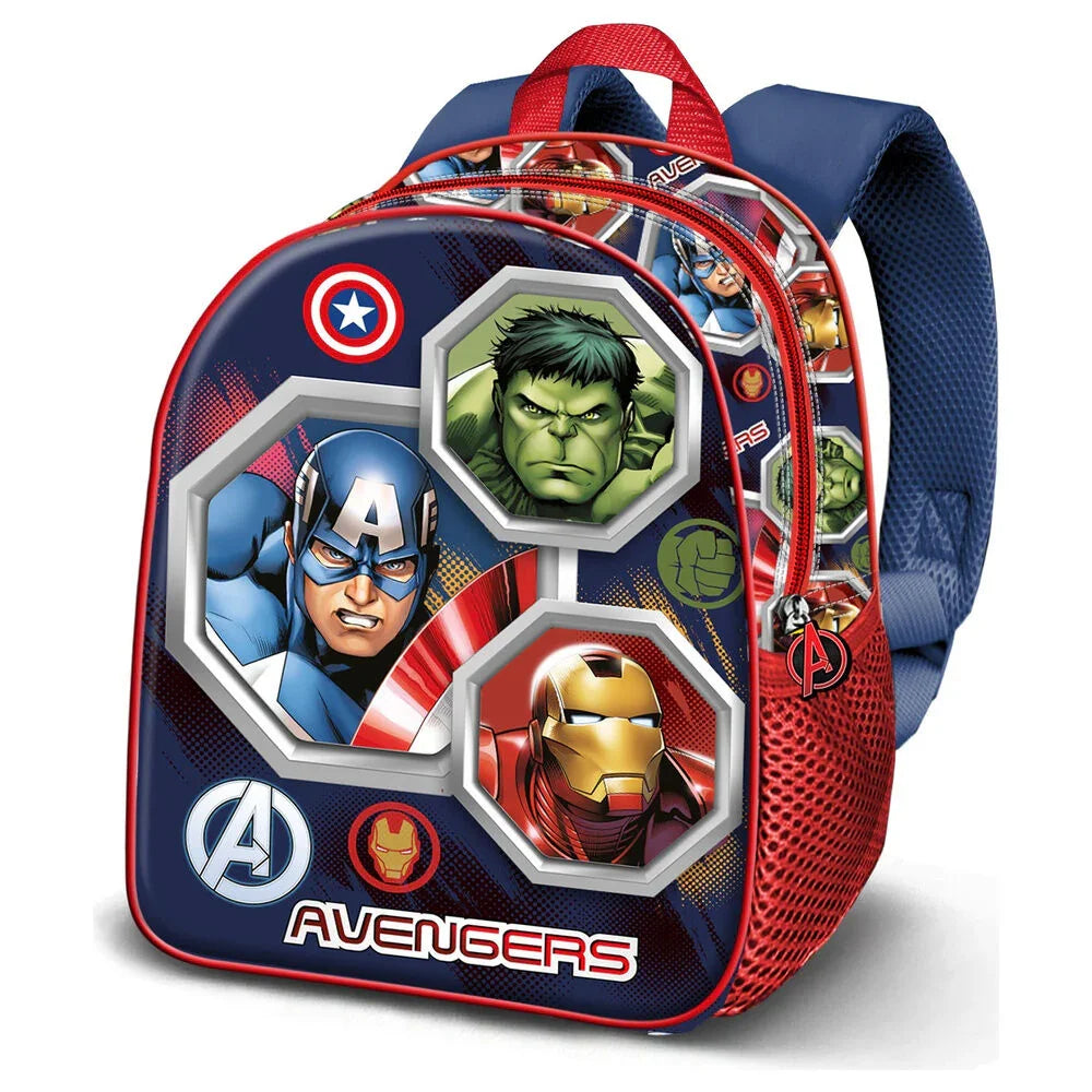 Marvel Avengers Assemble 3D backpack 31cm Nerdscape