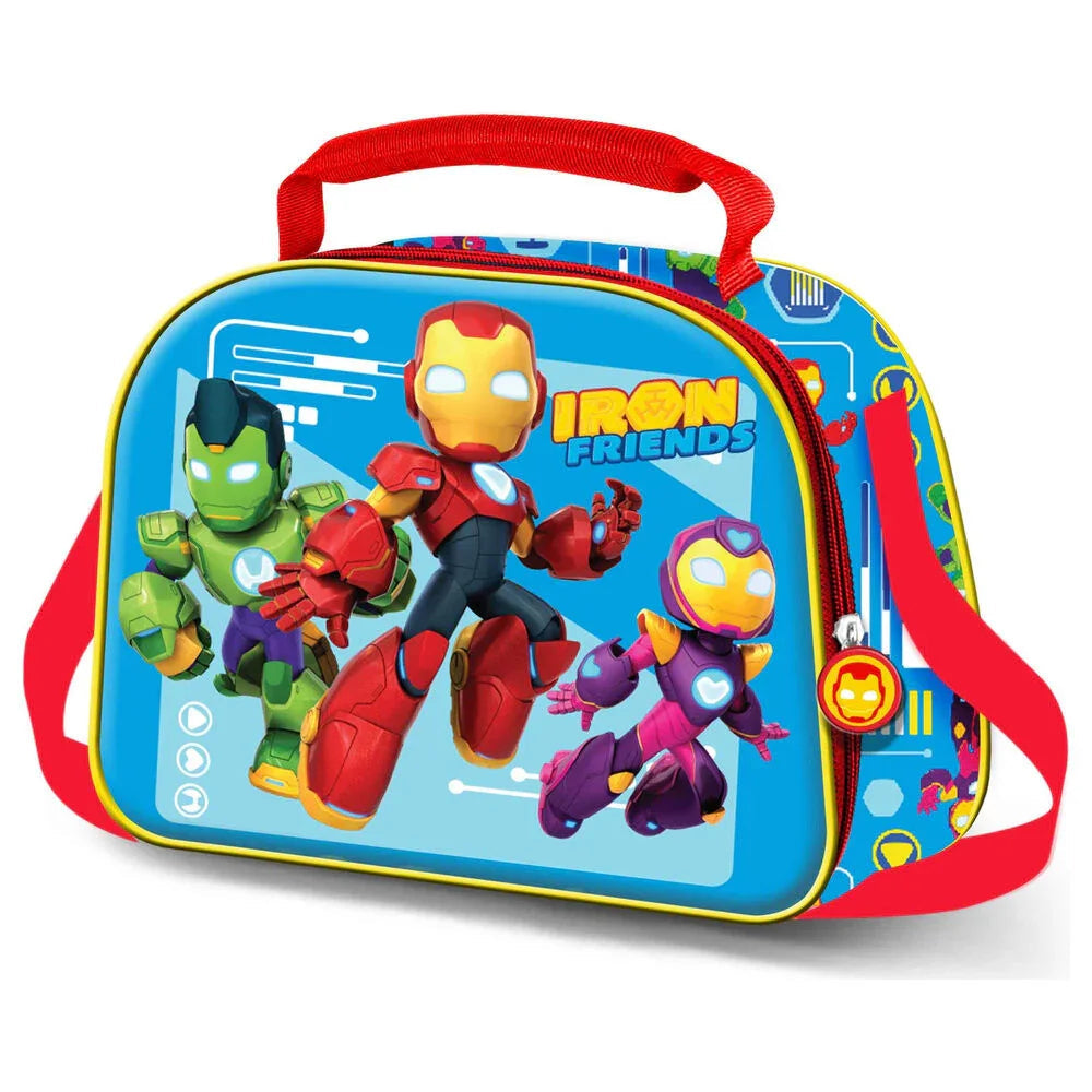 Marvel Iron Man Friends Tech 3D lunch bag Nerdscape