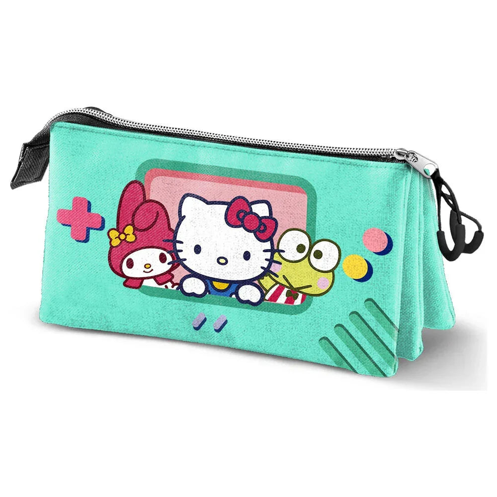 Hello Kitty and Friends Videogame triple pencil case Nerdscape