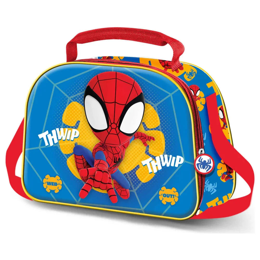 Marvel Spiderman Web Out 3D lunch bag Nerdscape
