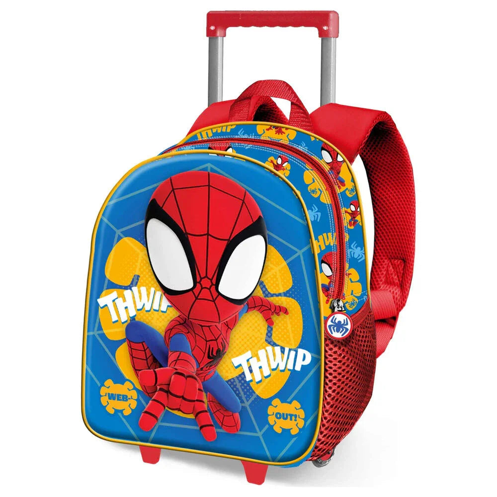 Marvel Spiderman Web Out 3D trolley 31cm Nerdscape