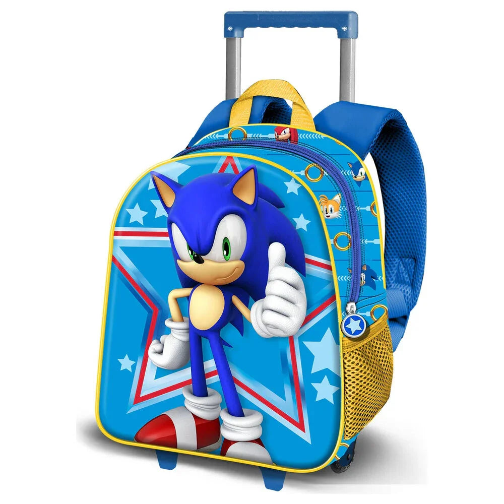 Sonic the Hedgehog Star 3D trolley 31cm Nerdscape