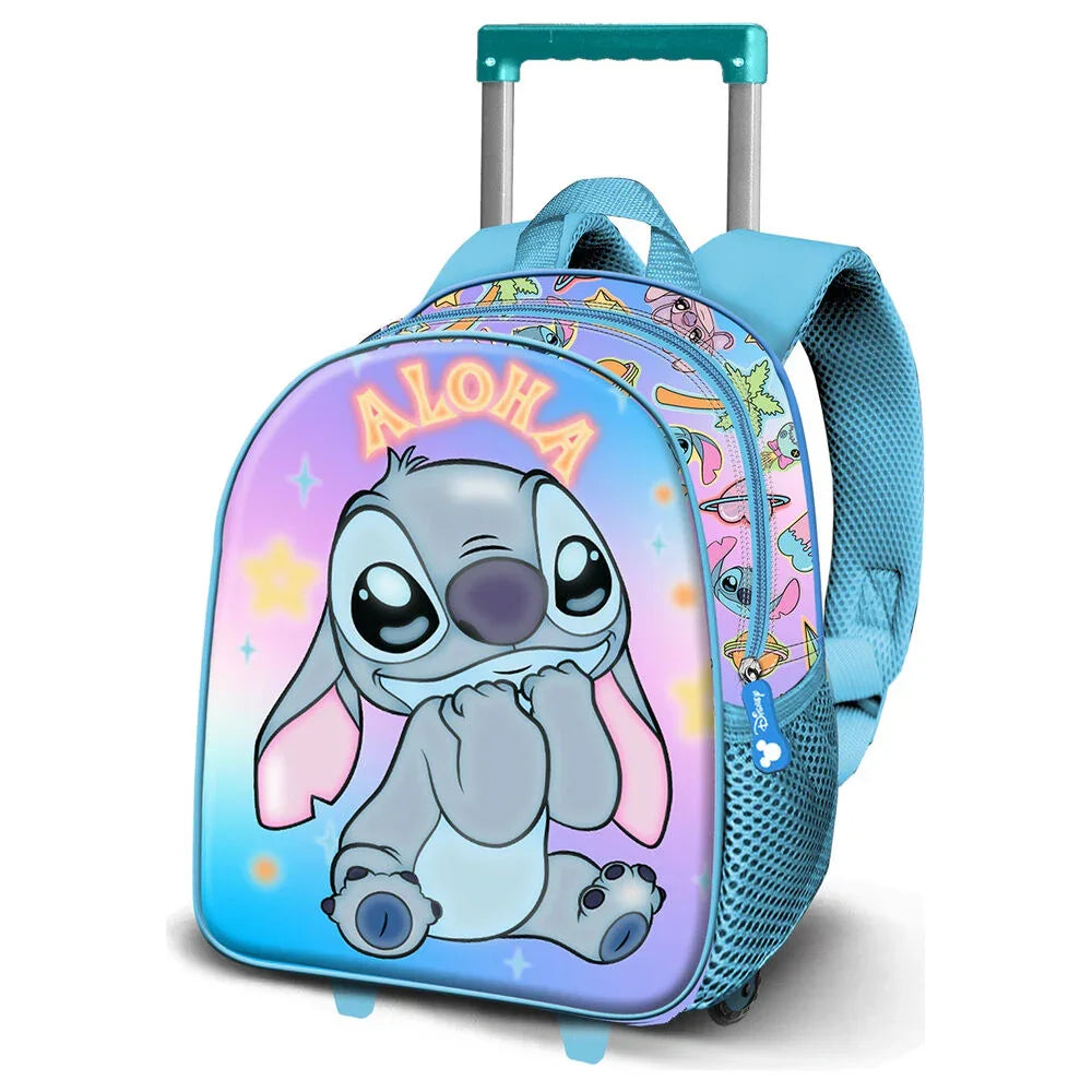 Disney Stitch Aloha 3D trolley 31cm Nerdscape