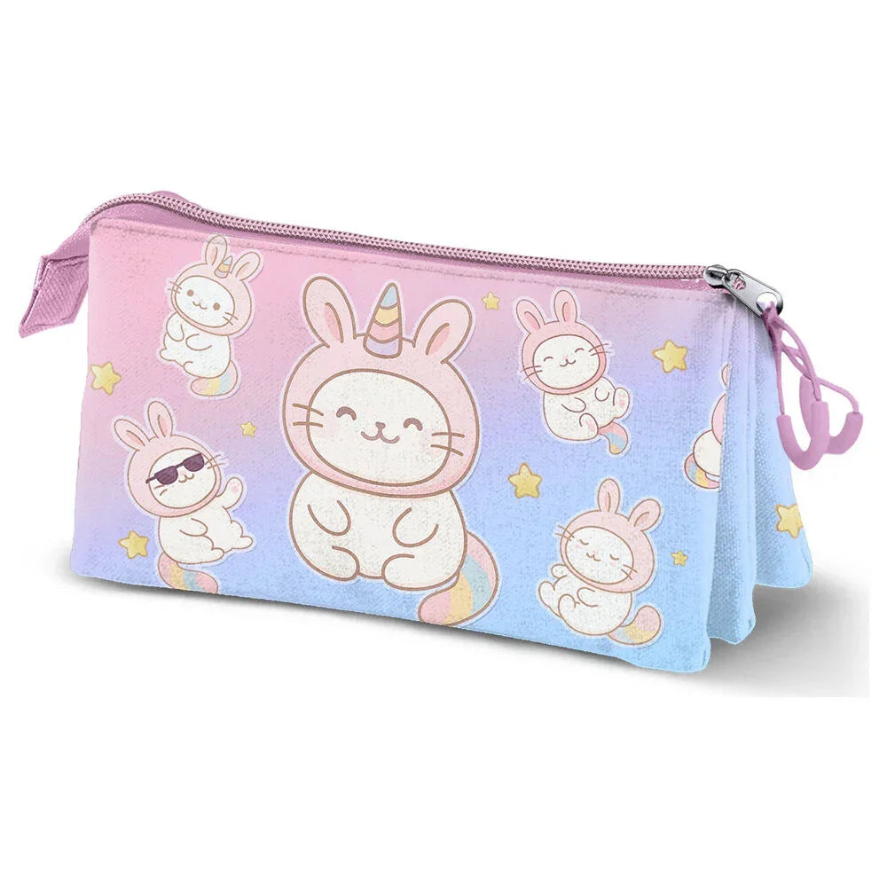 Oh My Pop! Bunicat triple pencil case Nerdscape