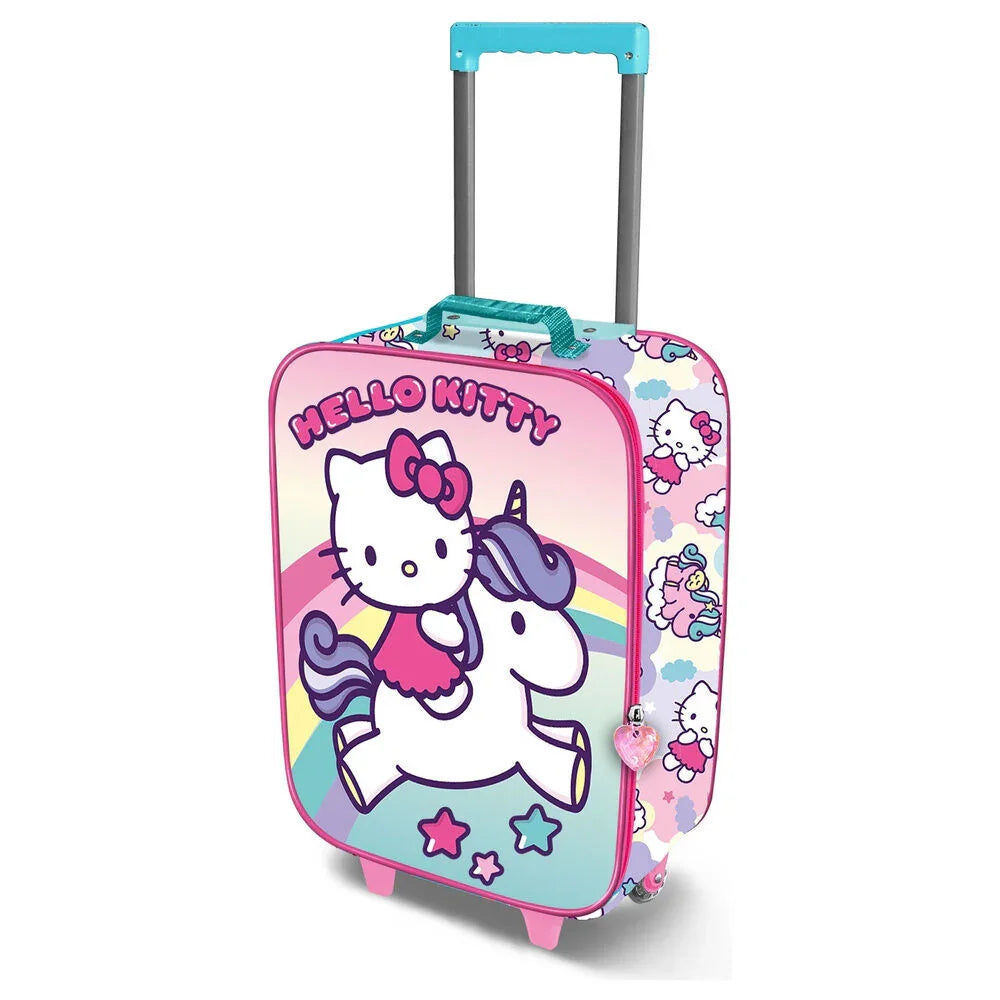 Hello Kitty Unicorn 3D trolley suitcase 46cm Nerdscape