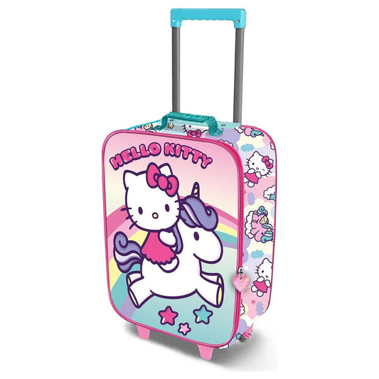 Hello Kitty Unicorn 3D trolley suitcase 46cm Nerdscape