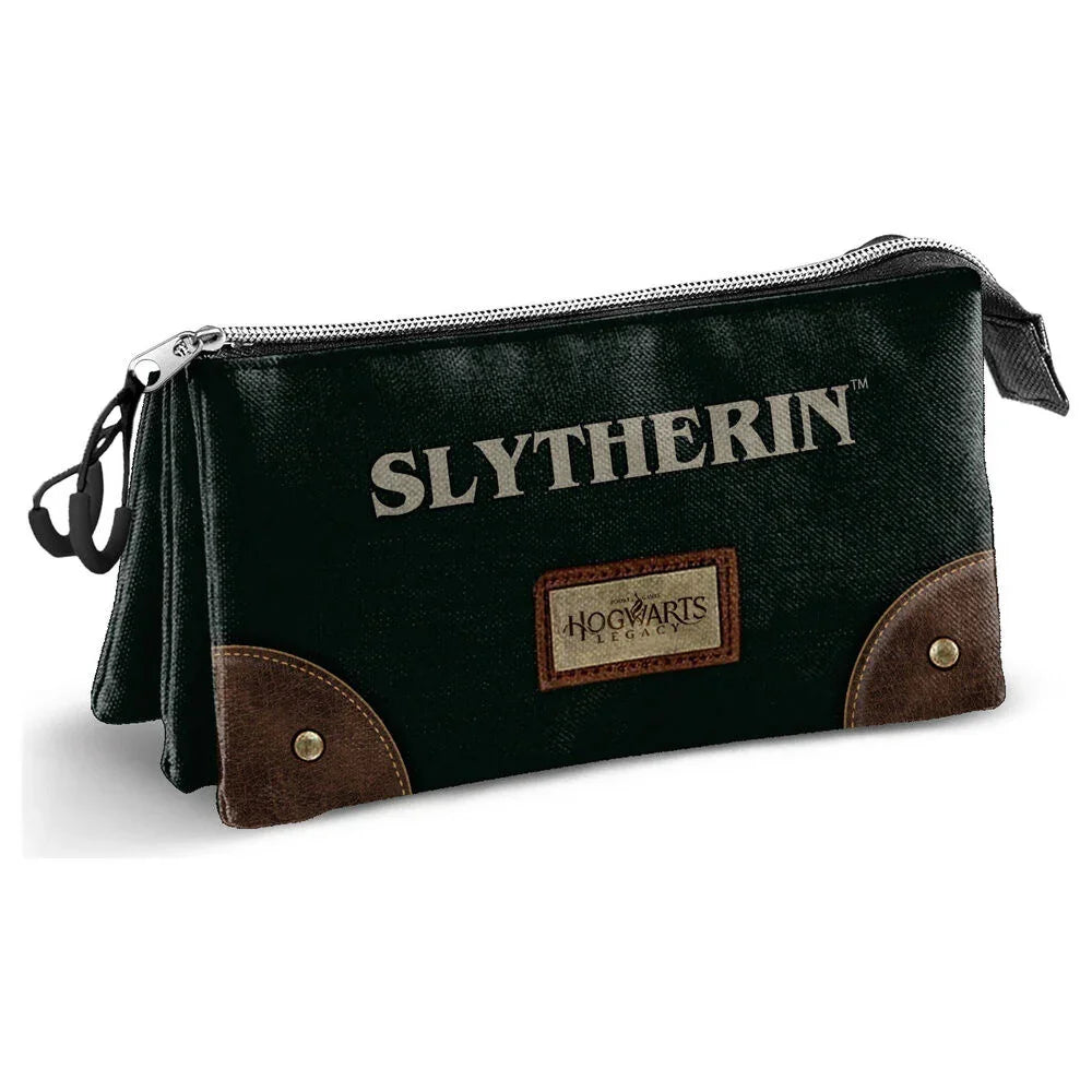 Harry Potter Slytherin triple pencil case Nerdscape