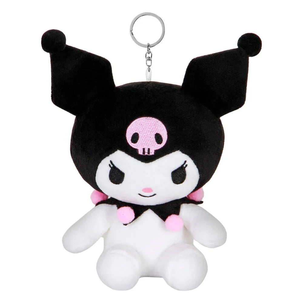 Hello Kitty Kuromi plush keychain 15cm Nerdscape